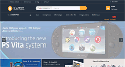 Desktop Screenshot of e-gabon.com
